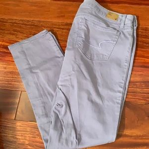 Lilac Purple Skinny Jeans